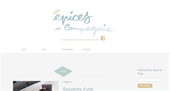 Desktop Screenshot of epicesetcompagnie.fr